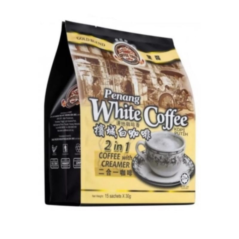 

COFFEE TREE Gold Blend 2 in 1 Penang White Coffee Malaysia (15 sachet)