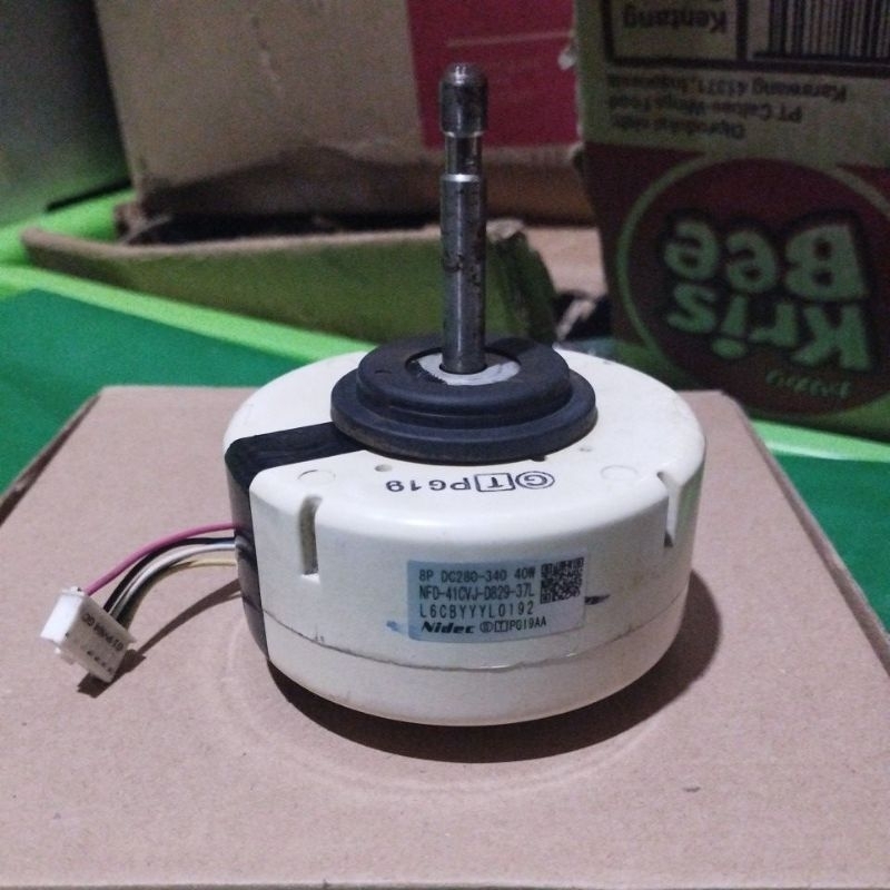 MOTOR FAN INDOOR AC PANASONIC INVERTER AC PANASONIC 2PK 40W