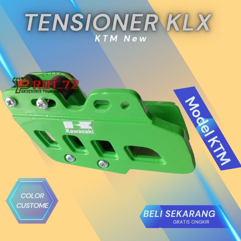 Tensioner Stabilizer Rantai WR155 KLX DTRACKER CRF 150L YZ Model KTM Pengaman Pelindung Sabuk Rante