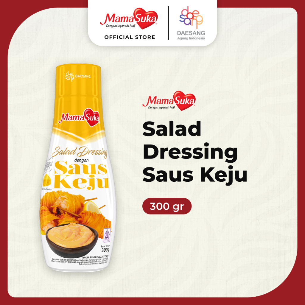 

MamaSuka - Salad Dressing Saus Keju 300 gr