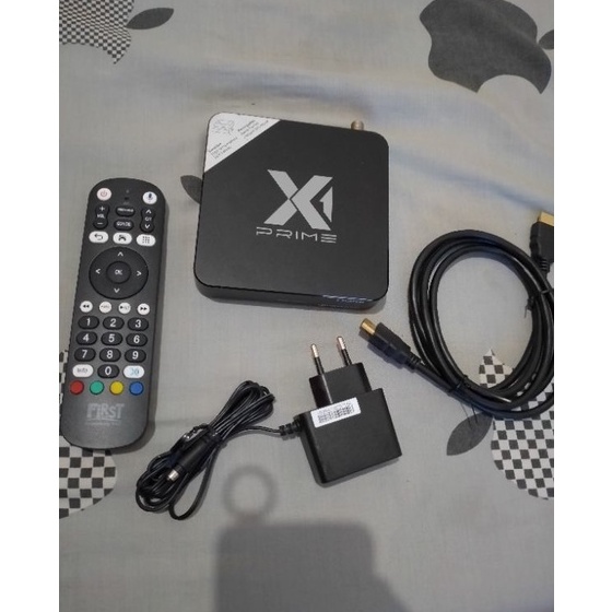 Dvb set top box X1primeC remote voicebiasa g Kualitas Premium
