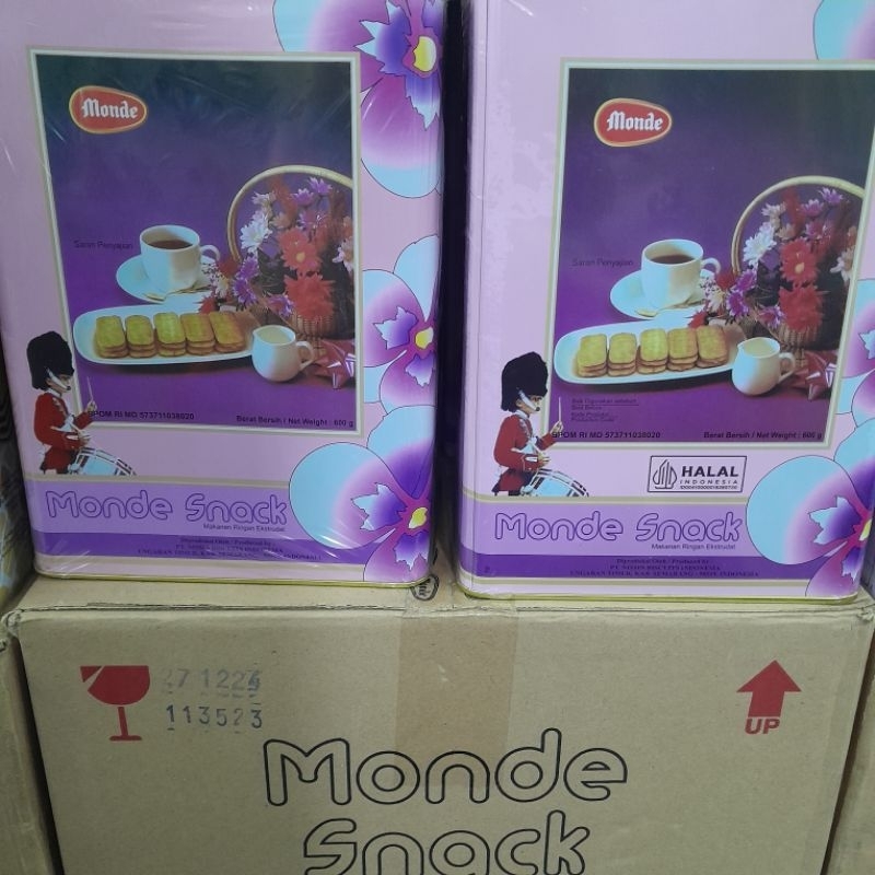 

Monde Serena Snack TG 600 Gr Kaleng