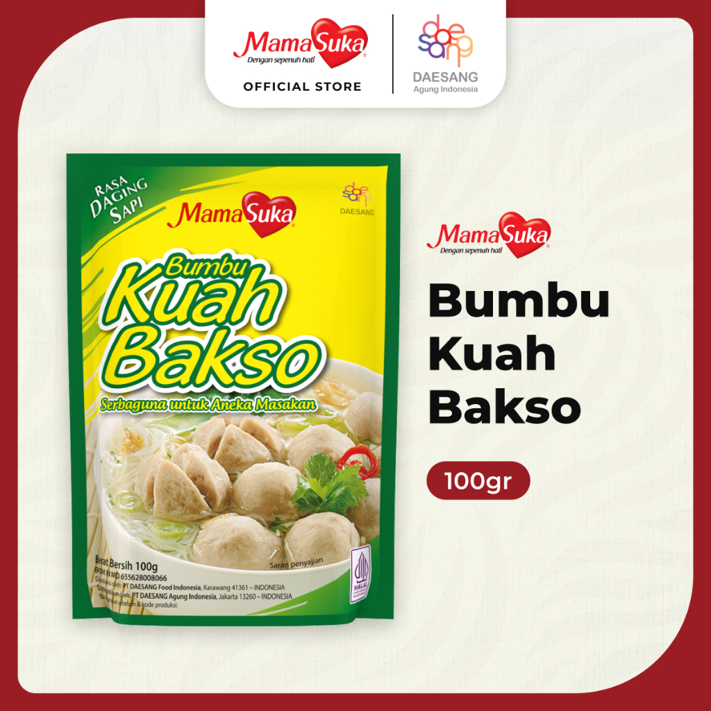 

MamaSuka - Bumbu Kuah Bakso 100 gr