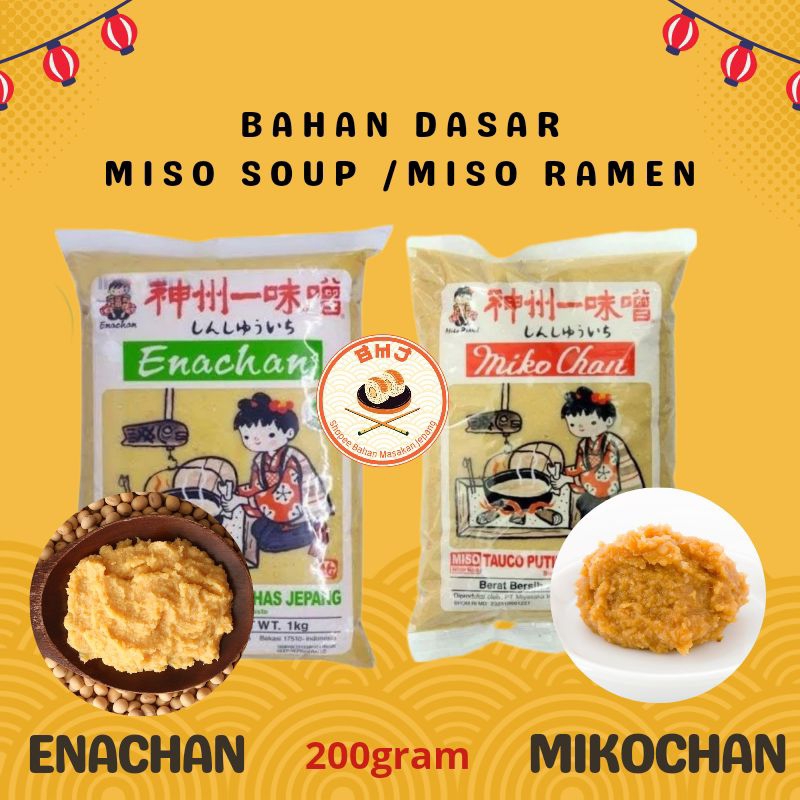 

Enachan Miyachan Pasta Tauco Jepang Halal │ Tauco Ala Jepang untuk Sup Miso Soup