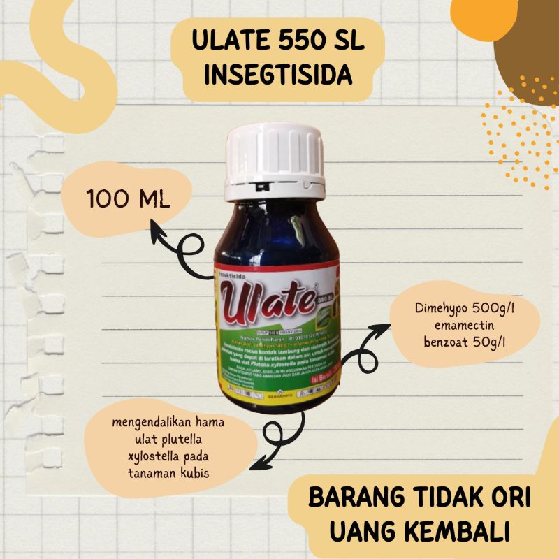 Ulate insektisida 550 SL - 100ML