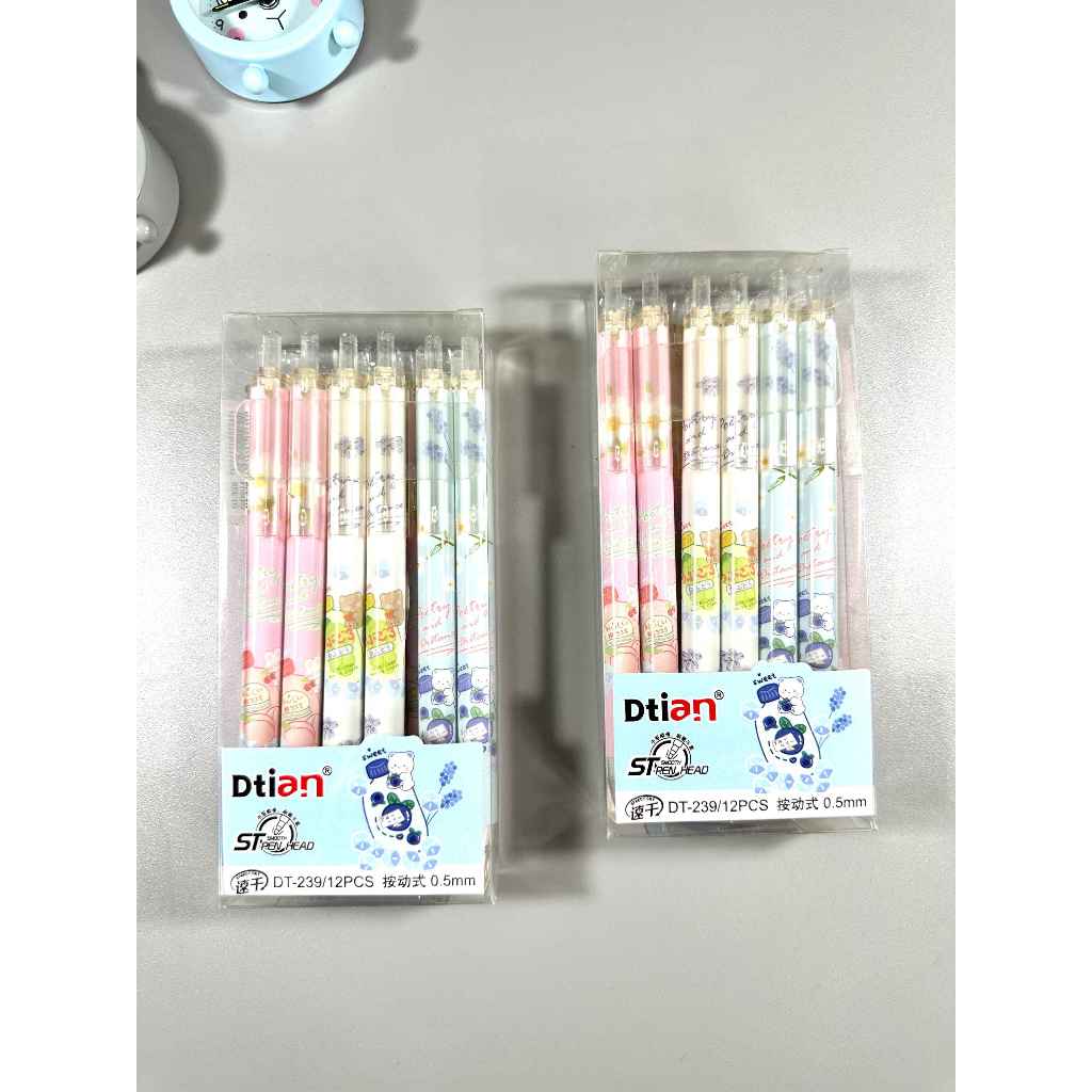 

(PAK) Pulpen Gel DTIAN DT-239 0.5mm / Bulpoin DTIAN DT-239 0.5mm / Bulpen DTIAN