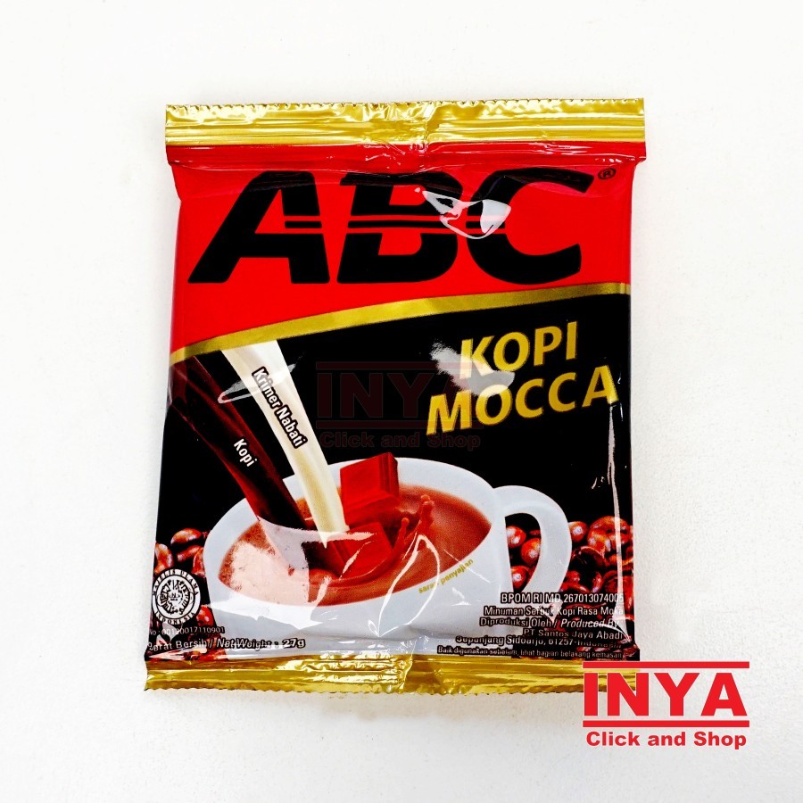 

ABC Kopi Mocca Sachet 27gr Sachet - Instant Coffee