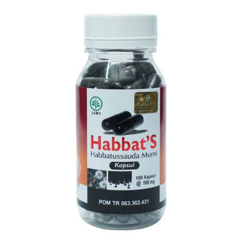 

Habbat's Kapsul, Habbatusauda Murni 100 kapsul