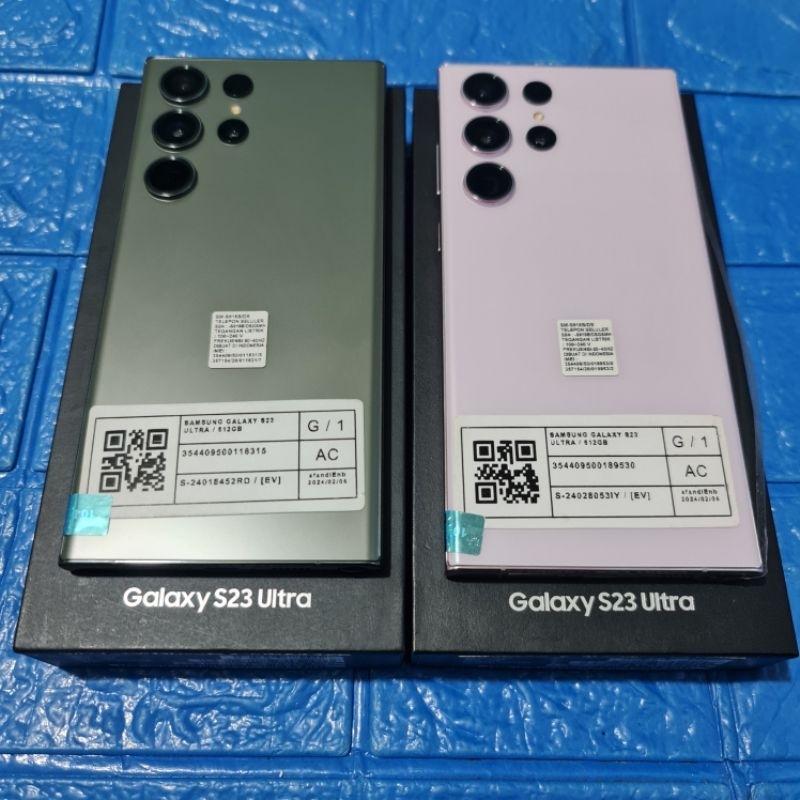 Samsung S23 Ultra 5G rom 256gb, 512gb, 1TB resmi SEIN