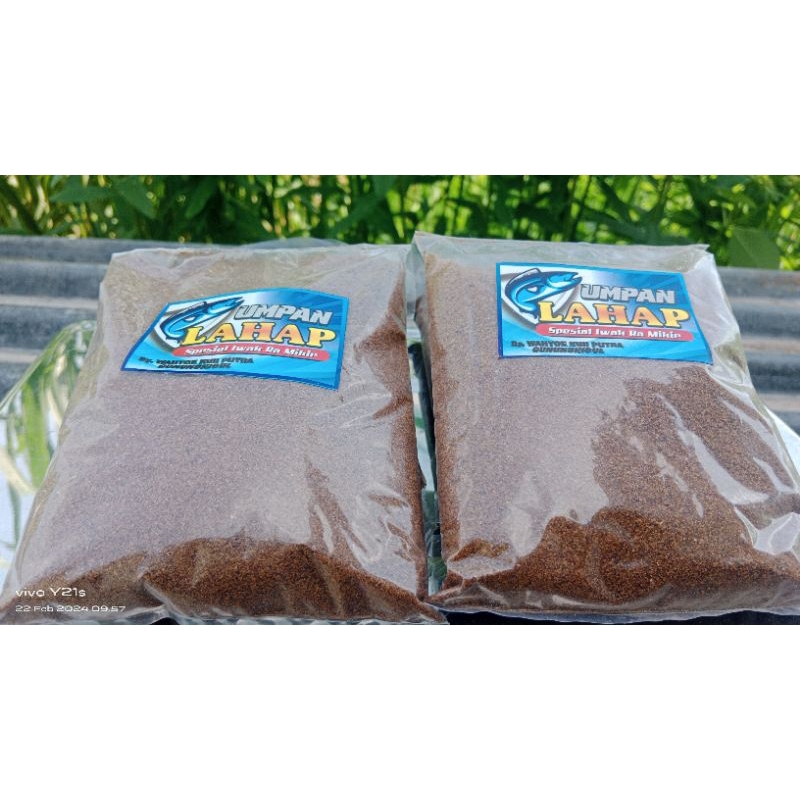 Umpan Pancing Pelet LAHAP Spesyal ikan nila , tawes, tombro