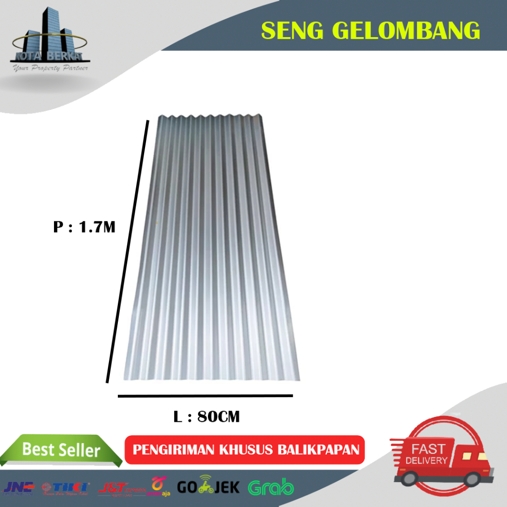 ATAP SENG GELOMBANG BESAR ATAU KECIL (WAJIB MEMBACA DESKRIPSI)