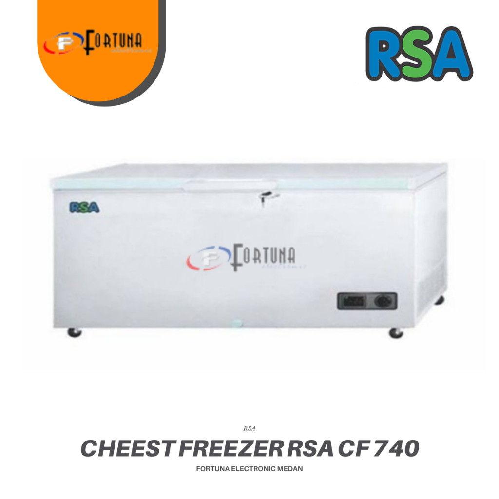 CHEEST FREEZER RSA CF740 / CF 740 NEW TYPE 700 LITER MEDAN