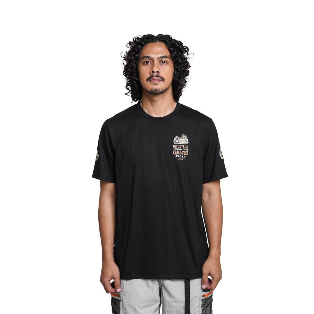 Kaos Pria Distro Original 100% EIGER CAMFEST TEES SS