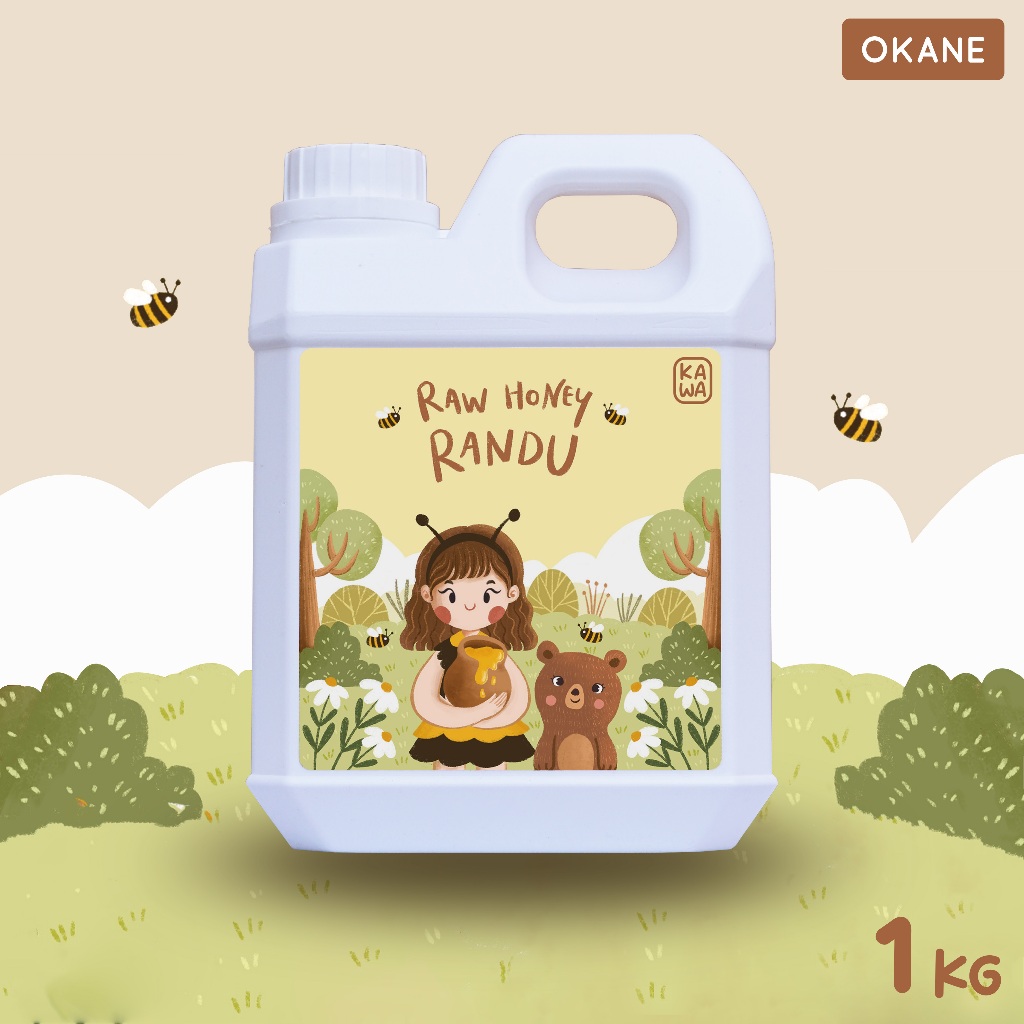 

Raw Honey Randu 1 Kg - Madu Kawa - Madu Murni Randu 1 Kg