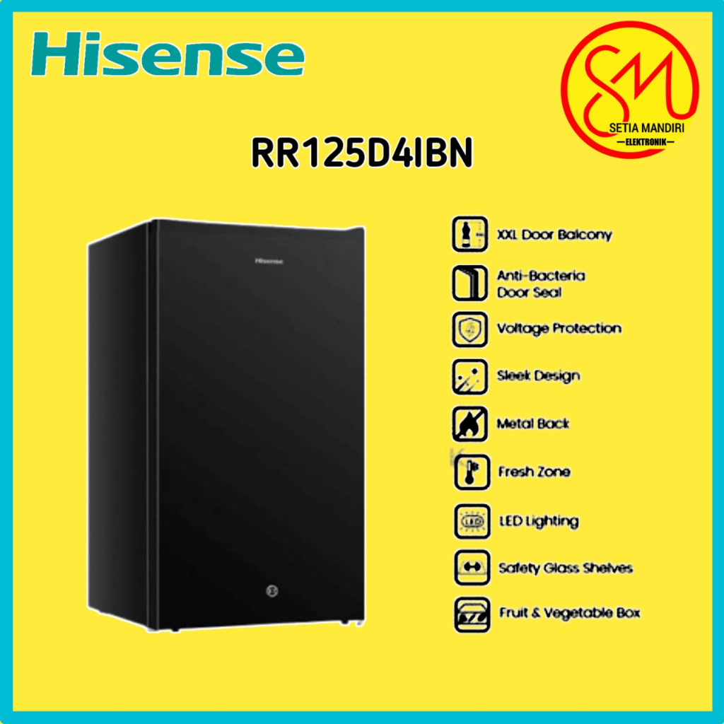 Hisense RR125D4IBN Kulkas