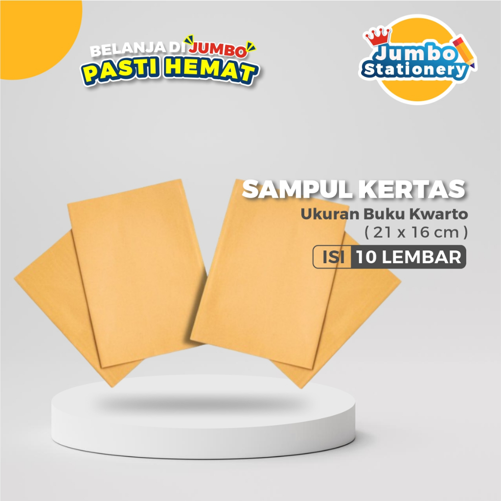 

Sampul Buku Kertas Kwarto per 10 Lembar Ukuran Quarto