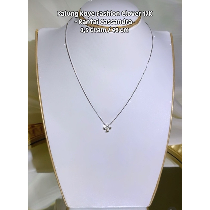 Kalung koye clover 17K