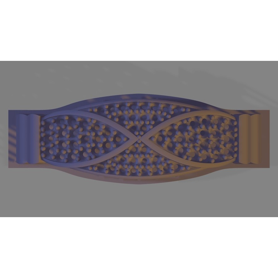 9 Model Kepala Gelang STL file 3D