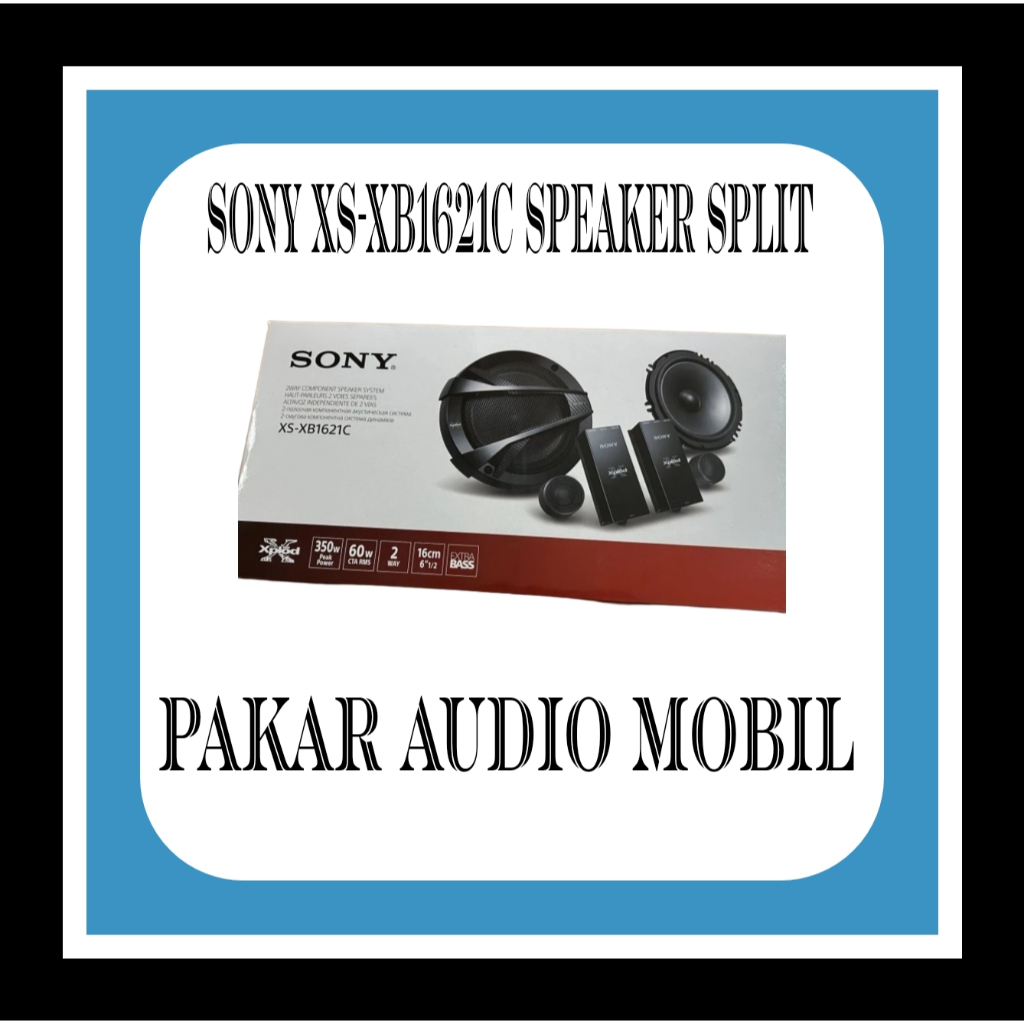 Sony XS-XB1621C speaker split componen 2way 6 5in/speaker split sony XS-XB1621C Componen 2 way 6,5 inch/sony XS-XB1621C Componen 2 way 6,5 inch
