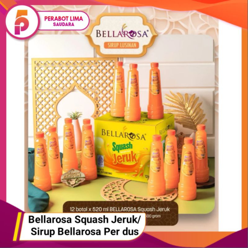 

Bellarosa Sirup Squash Jeruk/ Bellarosa Hampers Sirup Orange Squash/ Paket Sirup Bellarosa Jeruk Per Dus