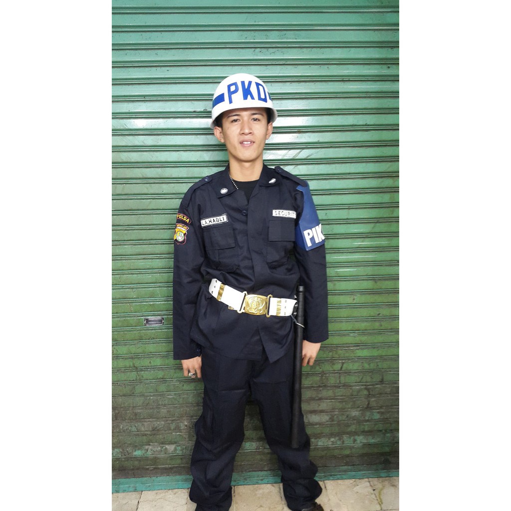 1212 STOK READY Setelan PDL Satpam PDL Security Baju Lapangan