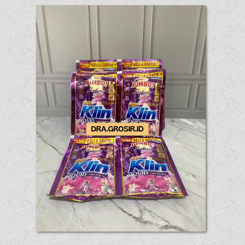 SOKLIN LIQUID CAIR JUMBOB120 + 20 SACHET 45ML