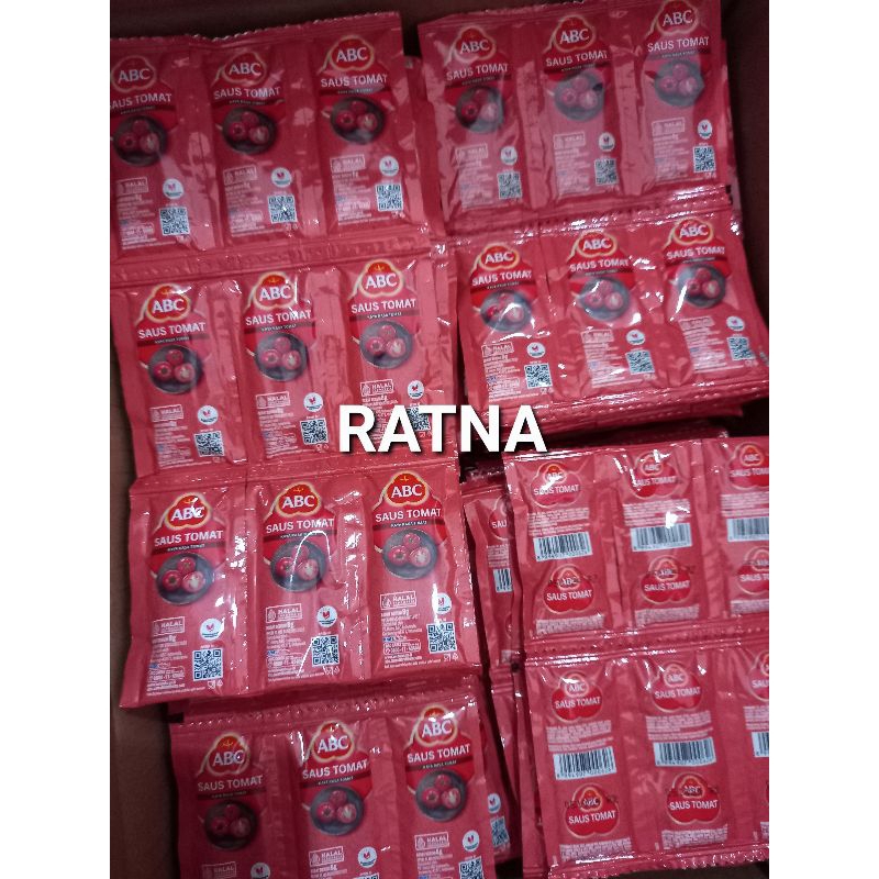 SAUS/SAOS TOMAT ABC SACHET 8gr (1 Renteng isi 42 sachet)