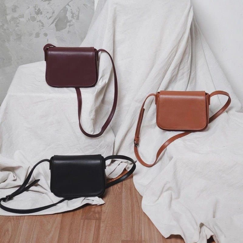 Tas Selempang Simple LUMIA Sling Bag Miniso Premium Muat Hp Tali Sabuk Tas Simple Elegan Wanita Mura