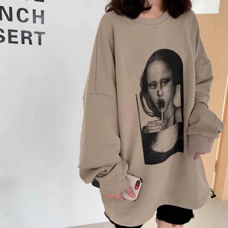 MONALISA OVERSIZE SWEATER UNIQUE