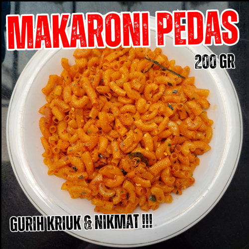 

Makaroni Pedas isi 200 gram