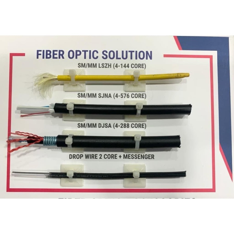 LS Kabel Fiber Optic 12 Core Singlemode 9um/125um Indoor LSZH