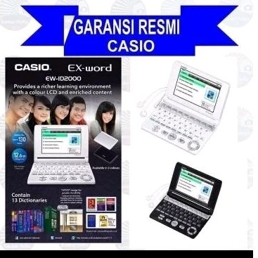 

Kamus Bahasa/Kamus Elektronik/CASIO ID-EW 2000/Kamus Indonesia-Inggris/Lengkap dan Akurat/Promo