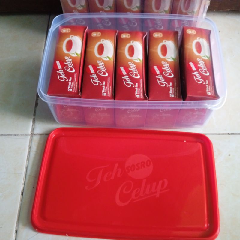 

teh celup sosro free kotak makan/tumbler