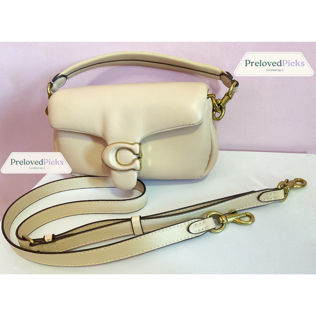 PrelovedPicks | C*oach | Coach Pillow Tabby Bag 18 Ivory