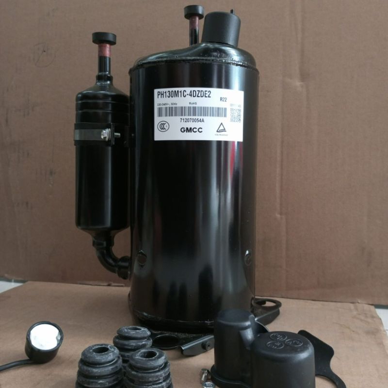 Kompresor Ac split 1 pk GMCC PH130M1C-4DZDE2 R22 BONUS MONTING+OVERLOAD+TUTUP