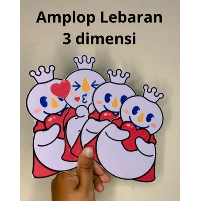 

AMPLOP LEBARAN 3DIMENSI MOTIF MIXUE VIRAL