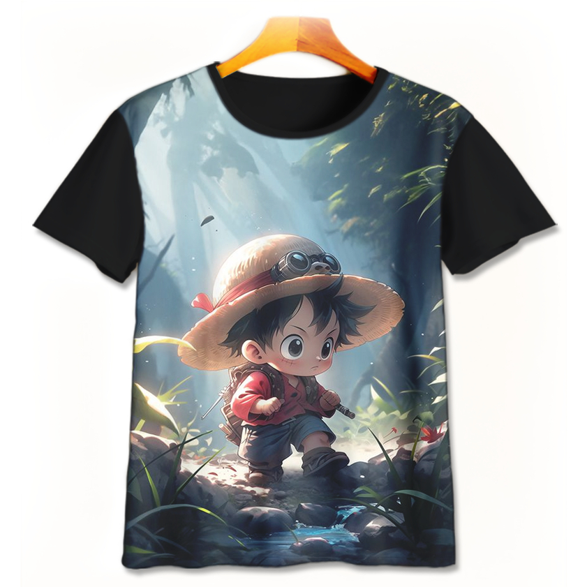 kaos anak luffy