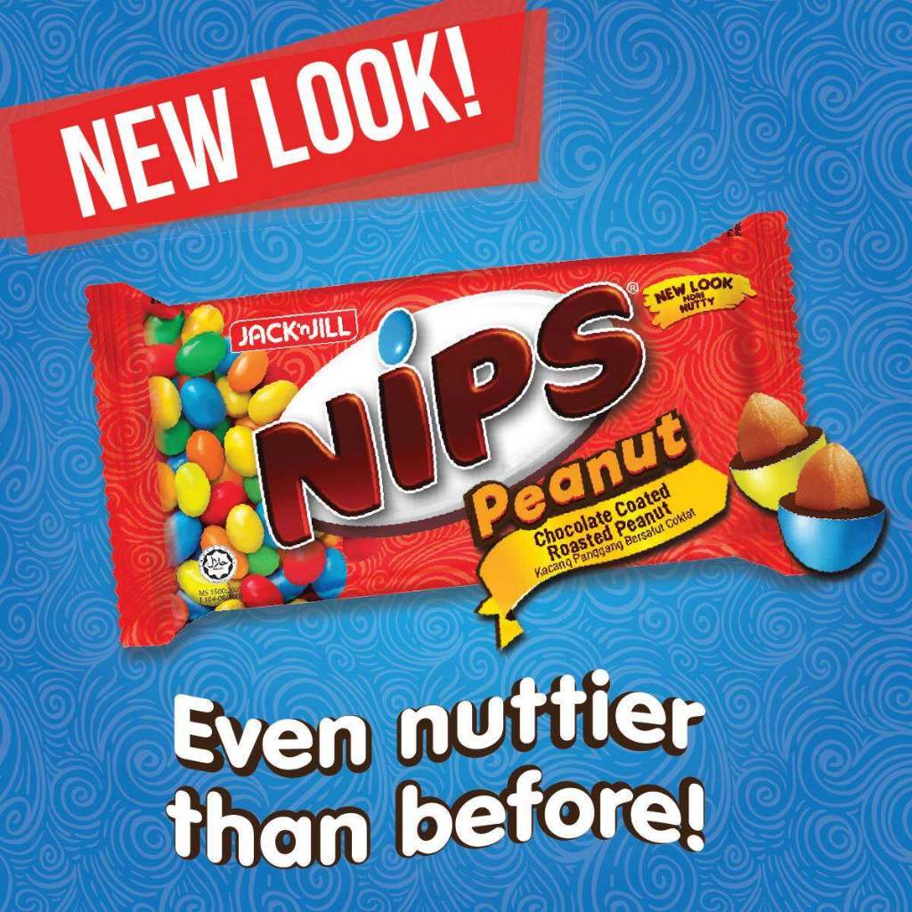 

Jack N Jill Nips Chocolate Peanut Coklat isi Kacang Jacknjill Chocolate Malaysia