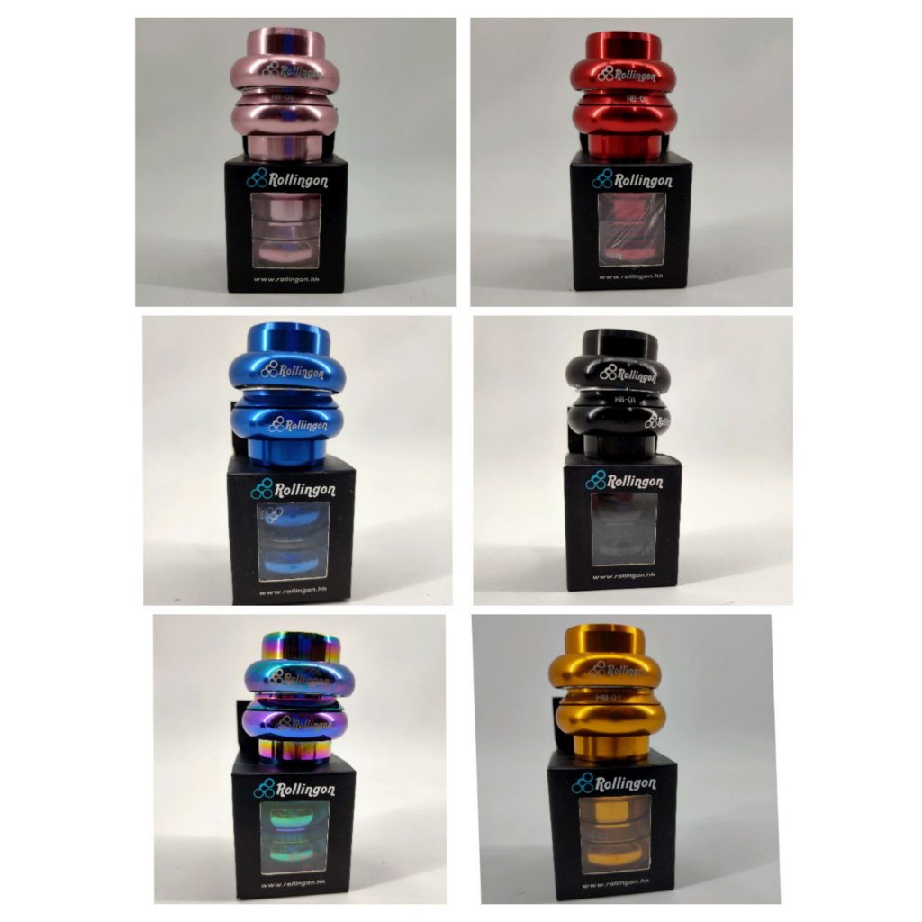 Headset Pushbike Balance Bike Alloy Rollingon Sepeda Anak Diameter 29.6 dan 34 Strider London Taxy B