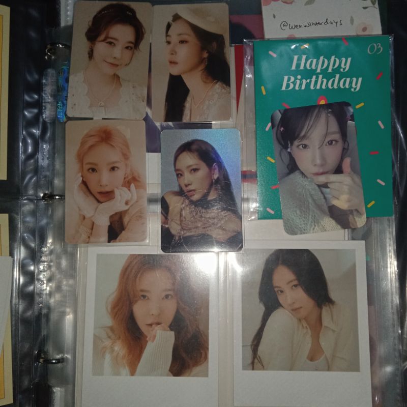 PC SNSD TAEYEON YURI SUNNY GG RV PHOTOCARD AE ONLY AR TICKET SPECIAL BEYOND LIVE SMCU MD MERCH HOLO 