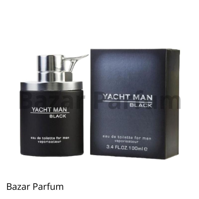 Parfum Pria Yacht Man Black Myrurgia EDT Original