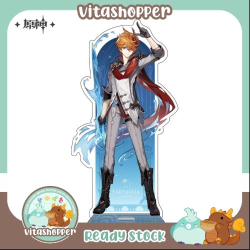 Ready Stock - Genshin Impact Acrylic Standee Childe / Tartaglia
