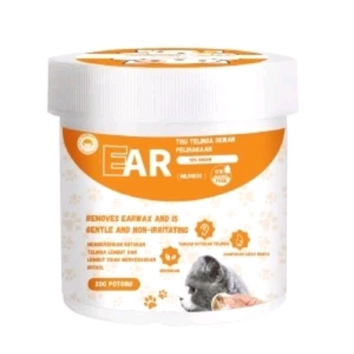 (The Ham's) Tisu Tissue pembersih telinga anjing kucing Pembersih Mata Kucing Anjing Pembersih Telin