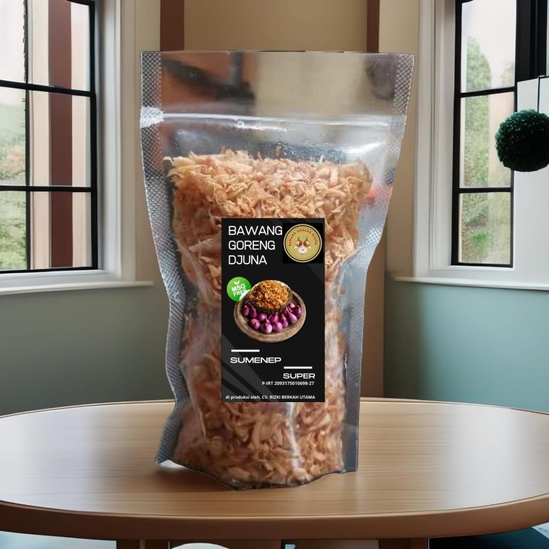 

Bawang Goreng Brebes/Sumenep 500gr Pouch