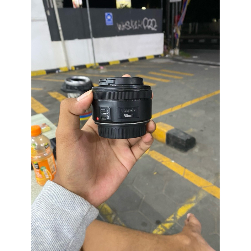 LENSA FIX CANON 50MM STM