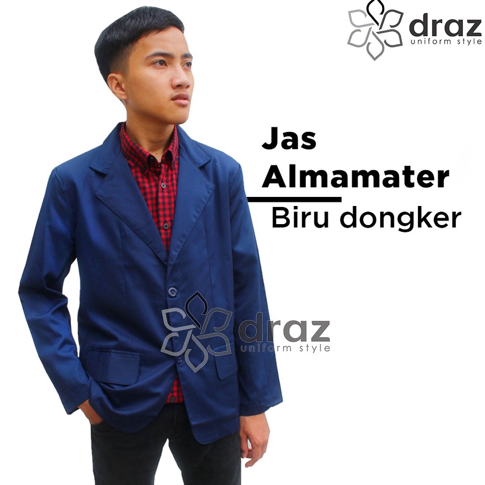 Paling Istimewa  JAS ALMAMATER BIRU DONGKER NAVY SEKOLAH OSIS PONDOK PESANTREN JAS ALMAMATER KAMPUS 