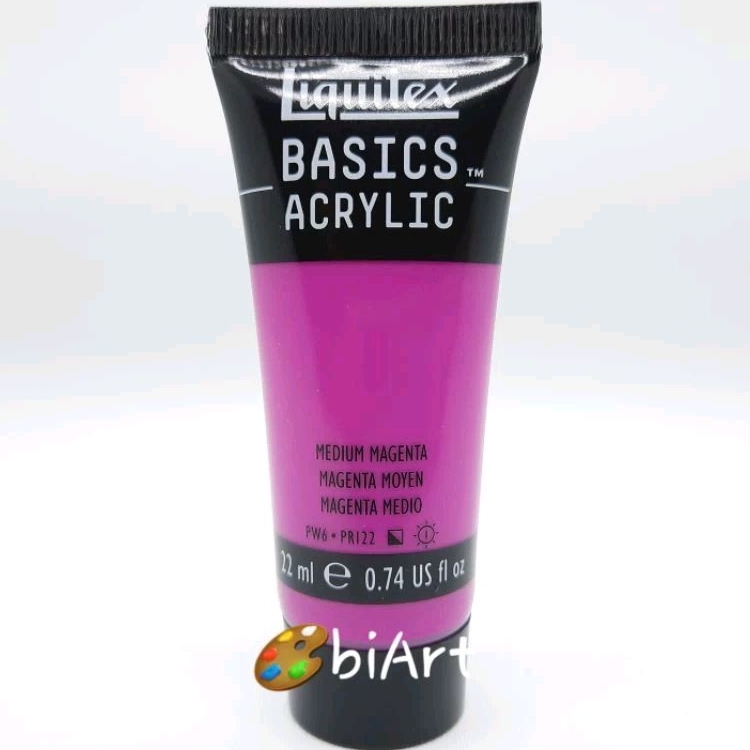 

Liquitex Basics Acrylic Colour 22 ml Medium Magenta