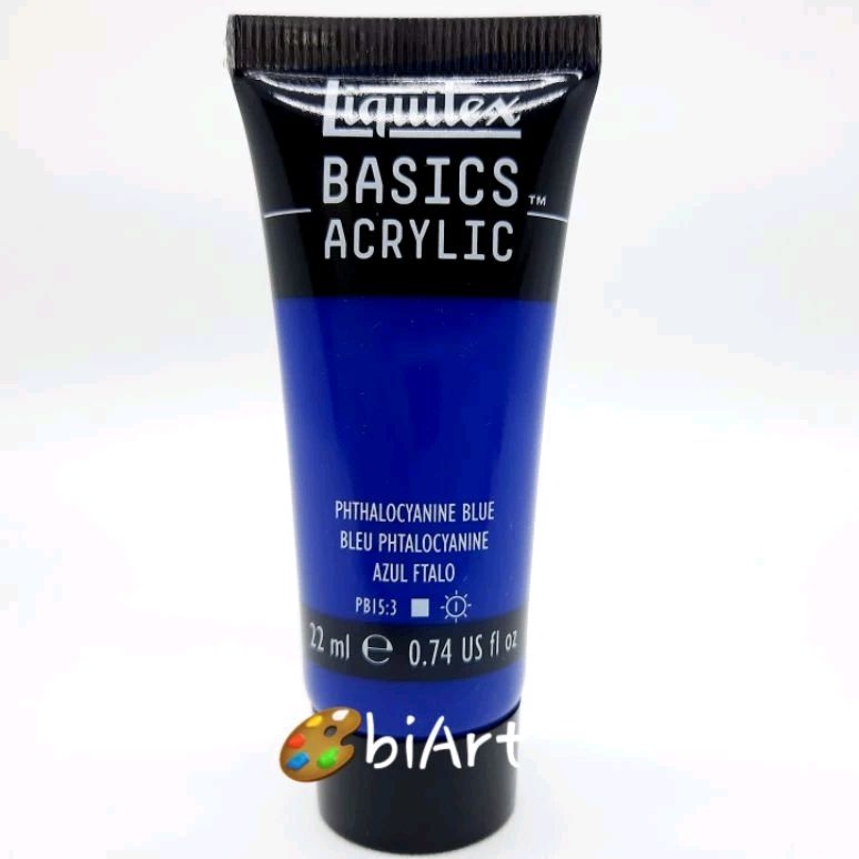 

Liquitex Basics Acrylic Colour 22 ml Phthalocyanine Blue