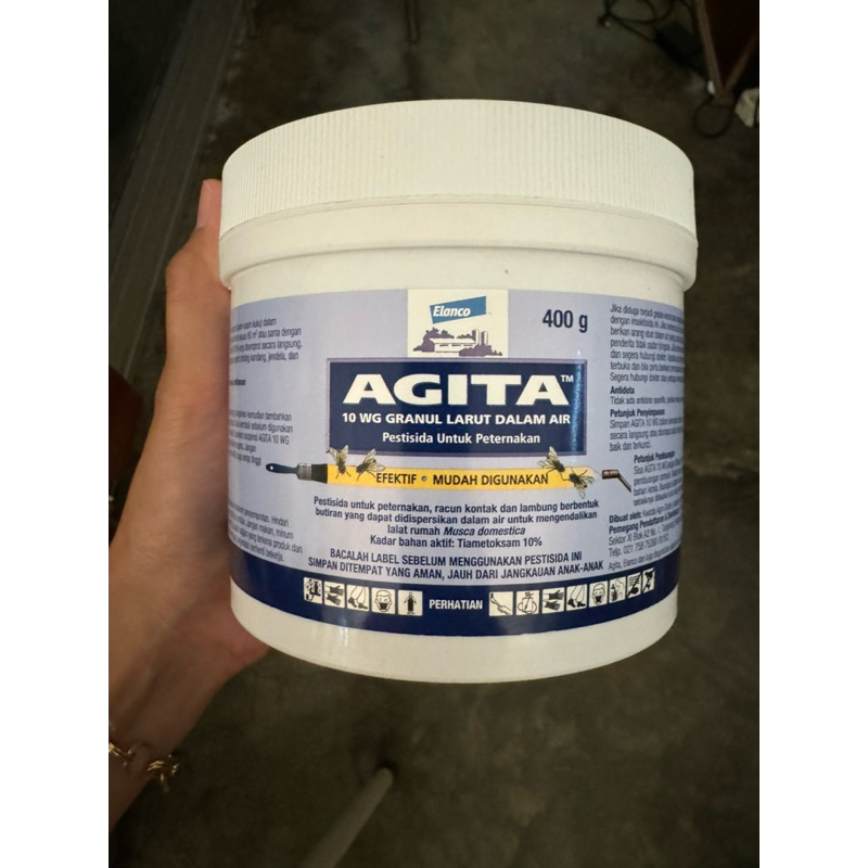 AGITA 10 WG 1 POT 400 gram Obat Lalat Tabur Original
