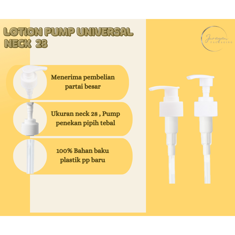 TUTUP BOTOL PUMP LOTION NECK 24&28/TUTUP BOTOL PUMP BODY LOTION/TUTUP BOTOL PUMP BODY WASH/TUTUP BOT